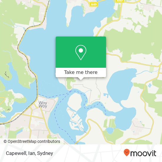 Capewell, Ian map