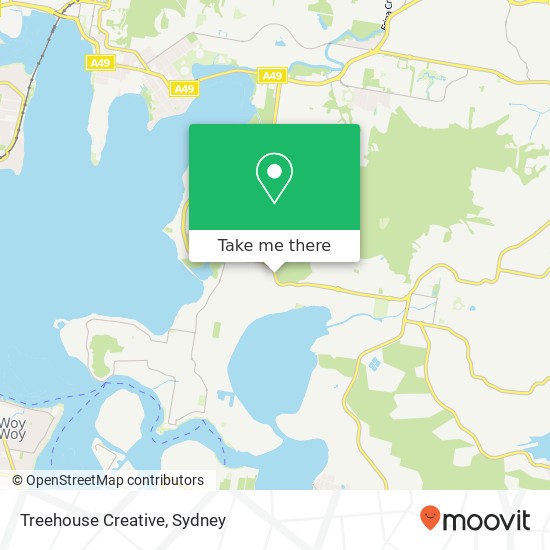 Mapa Treehouse Creative