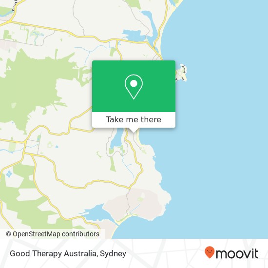 Mapa Good Therapy Australia