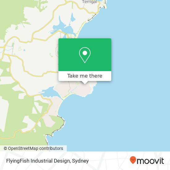 Mapa FlyingFish Industrial Design