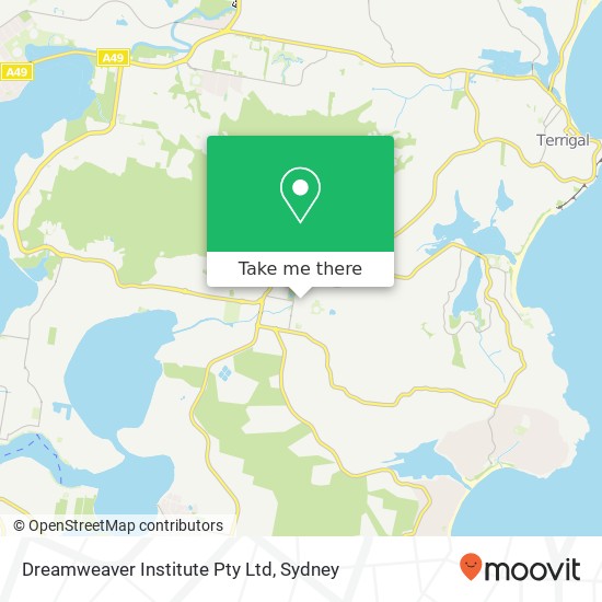 Mapa Dreamweaver Institute Pty Ltd