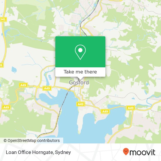 Mapa Loan Office Horngate