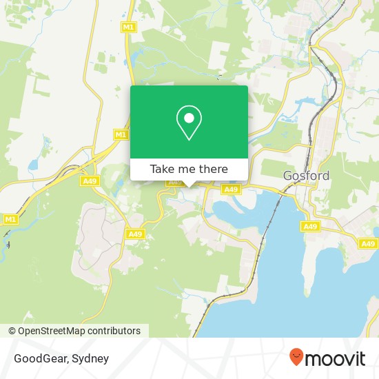 GoodGear map