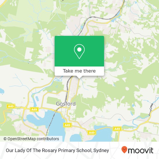 Mapa Our Lady Of The Rosary Primary School