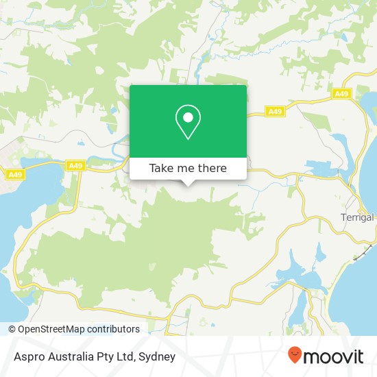 Aspro Australia Pty Ltd map