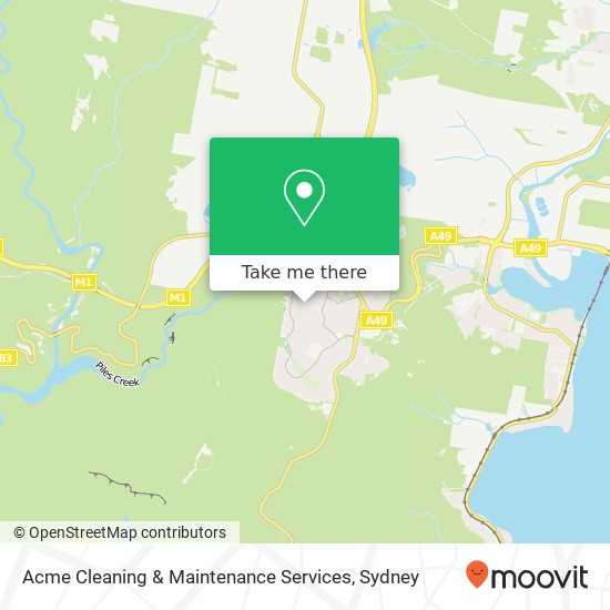 Acme Cleaning & Maintenance Services map