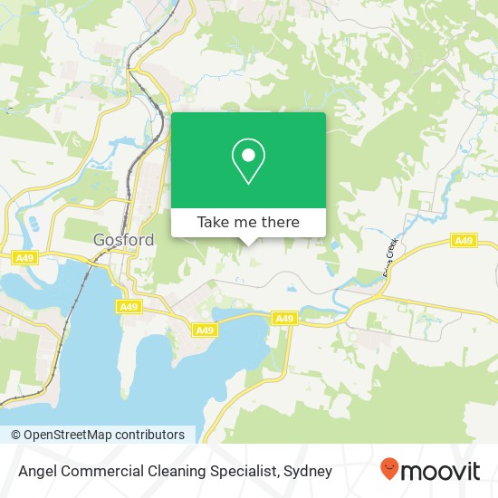 Angel Commercial Cleaning Specialist map