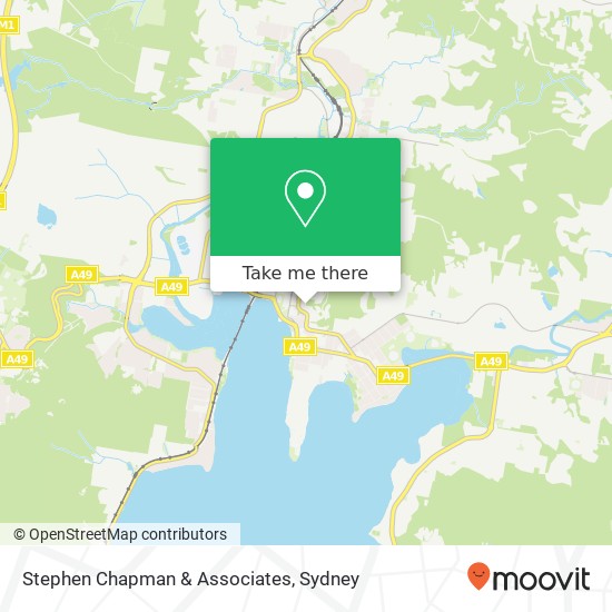 Stephen Chapman & Associates map