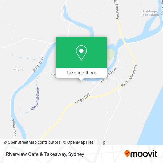 Riverview Cafe & Takeaway map