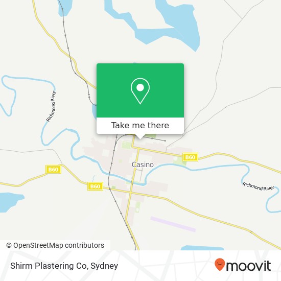 Shirm Plastering Co map