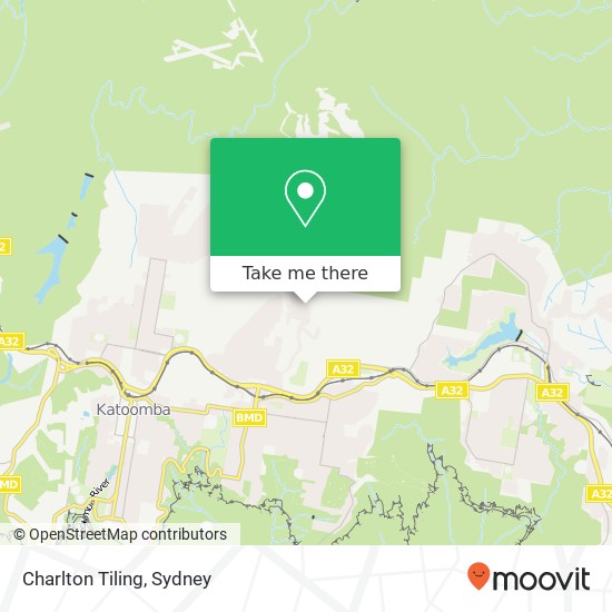 Mapa Charlton Tiling