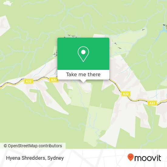 Hyena Shredders map