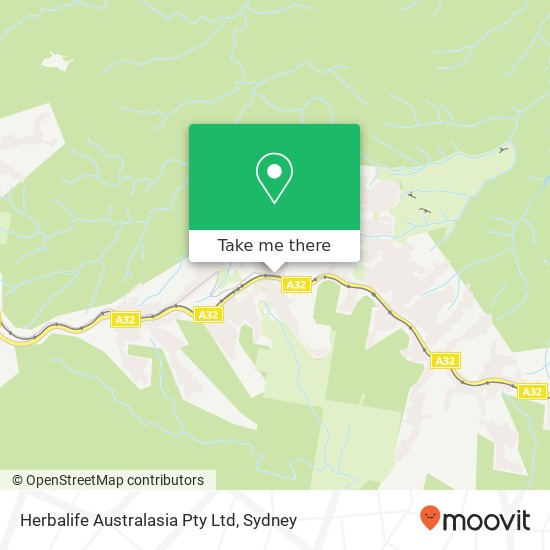 Herbalife Australasia Pty Ltd map