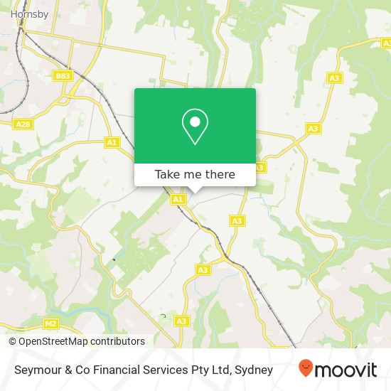 Seymour & Co Financial Services Pty Ltd map