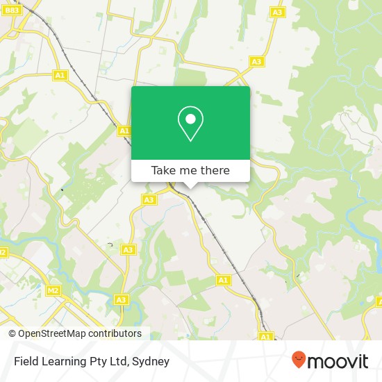 Field Learning Pty Ltd map