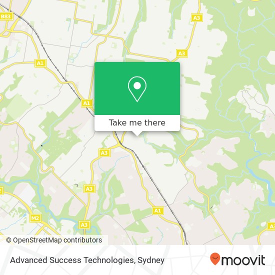 Mapa Advanced Success Technologies