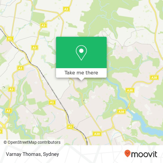 Varnay Thomas map