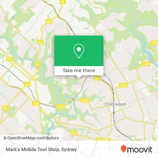 Mark's Mobile Tool Shop map