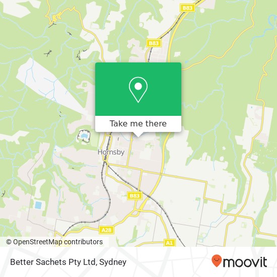 Better Sachets Pty Ltd map