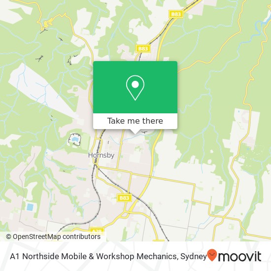 A1 Northside Mobile & Workshop Mechanics map