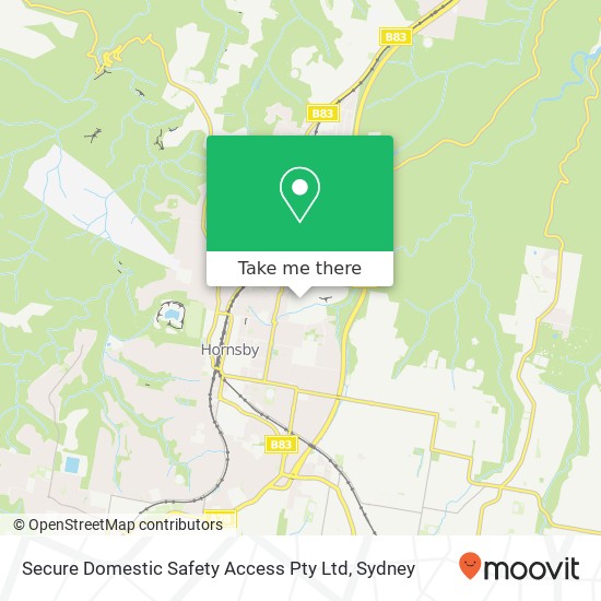 Secure Domestic Safety Access Pty Ltd map