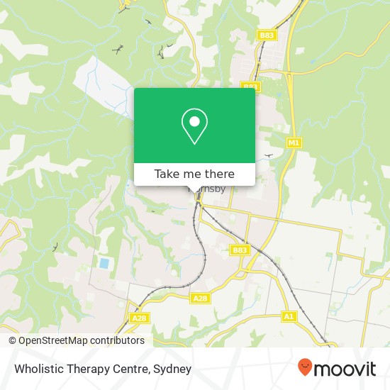 Wholistic Therapy Centre map