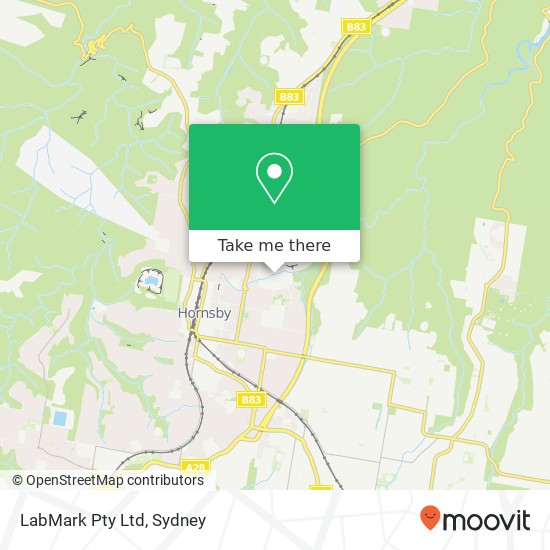 LabMark Pty Ltd map