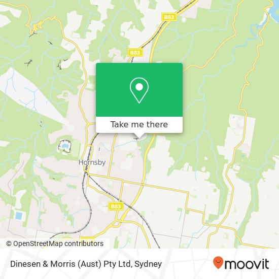 Mapa Dinesen & Morris (Aust) Pty Ltd