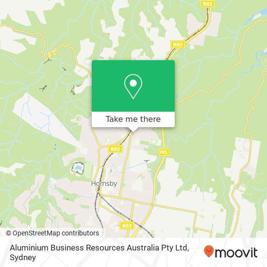 Aluminium Business Resources Australia Pty Ltd map