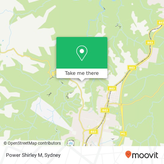 Power Shirley M map