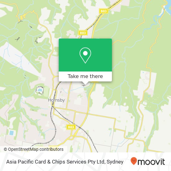 Mapa Asia Pacific Card & Chips Services Pty Ltd