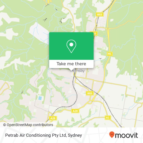 Petrab Air Conditioning Pty Ltd map