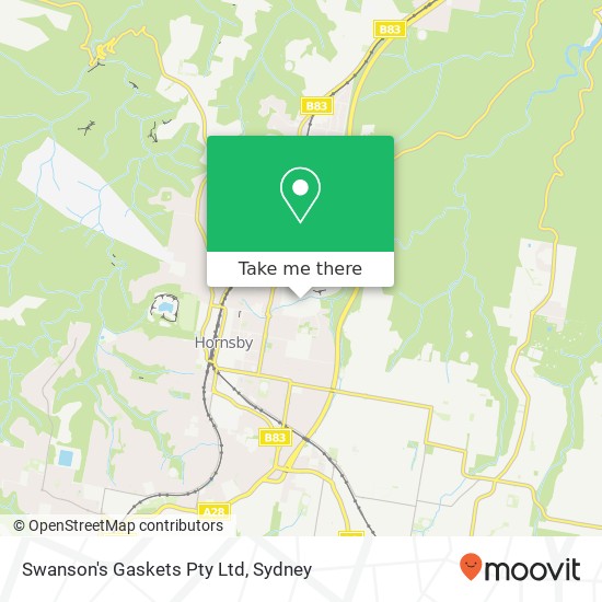 Swanson's Gaskets Pty Ltd map