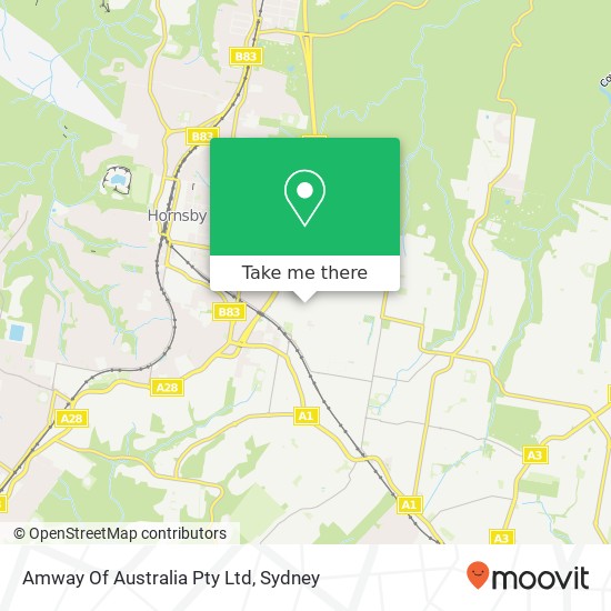 Amway Of Australia Pty Ltd map