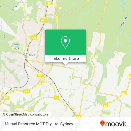 Mutual Resource MGT Pty Ltd map