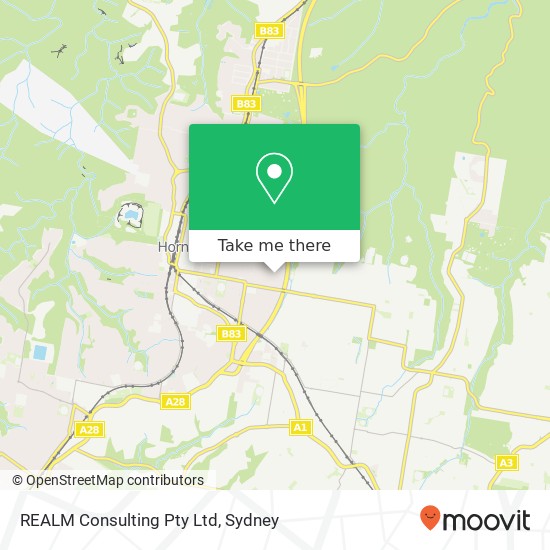 REALM Consulting Pty Ltd map