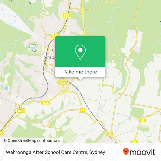 Wahroonga After School Care Centre map