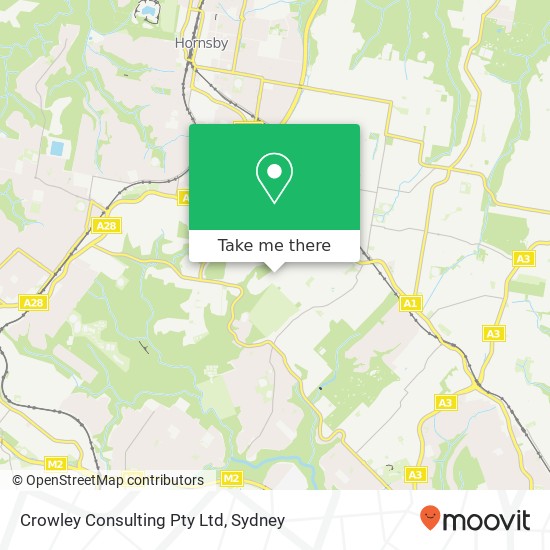 Crowley Consulting Pty Ltd map