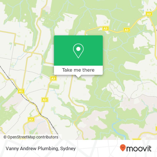 Vanny Andrew Plumbing map