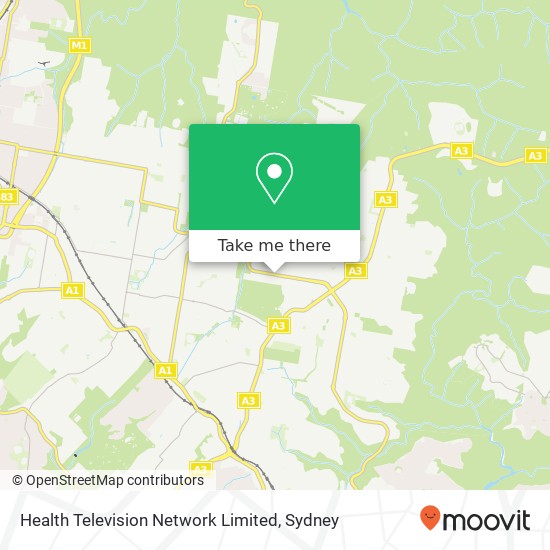 Health Television Network Limited map