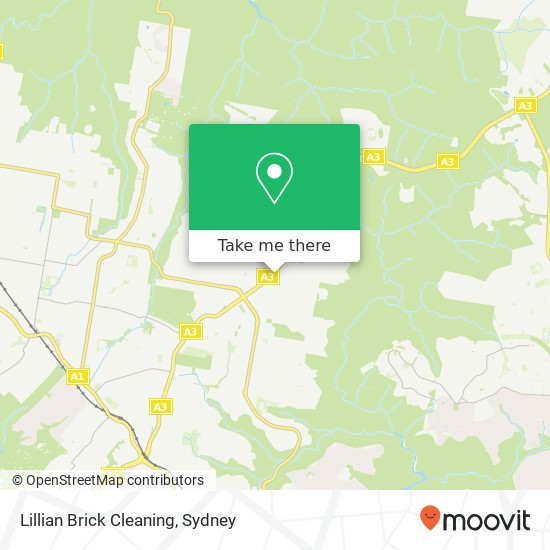 Lillian Brick Cleaning map