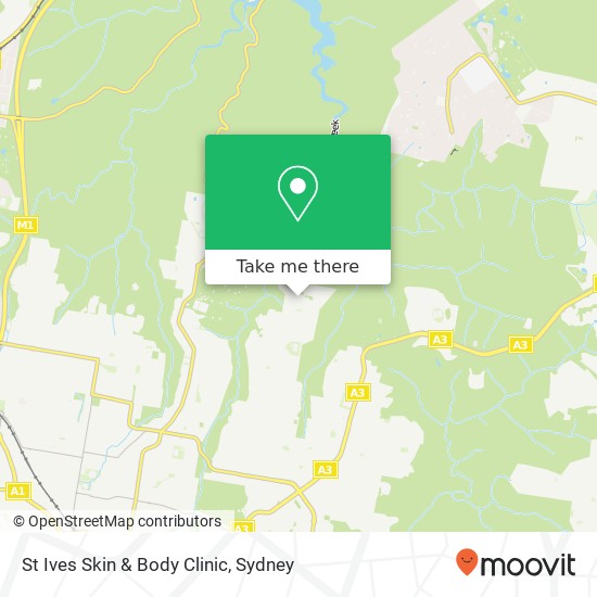 St Ives Skin & Body Clinic map