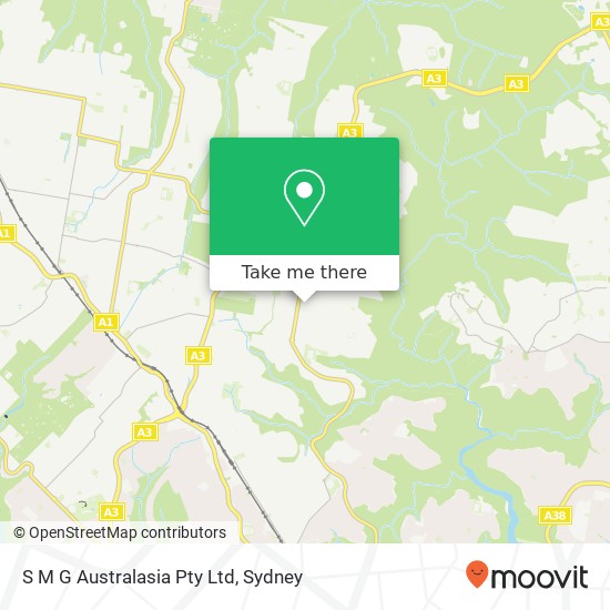 S M G Australasia Pty Ltd map