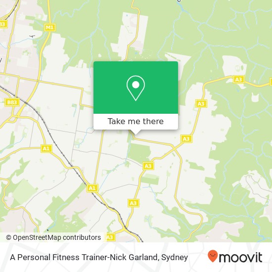 A Personal Fitness Trainer-Nick Garland map