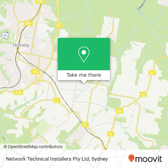 Network Technical Installers Pty Ltd map