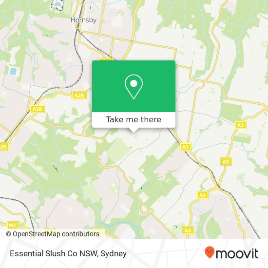 Essential Slush Co NSW map