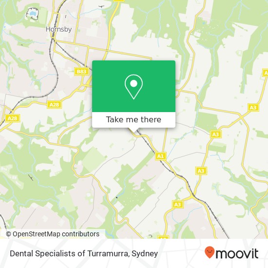 Mapa Dental Specialists of Turramurra