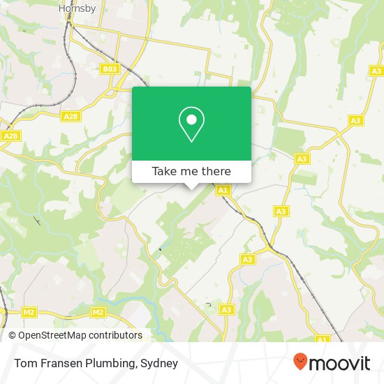 Mapa Tom Fransen Plumbing