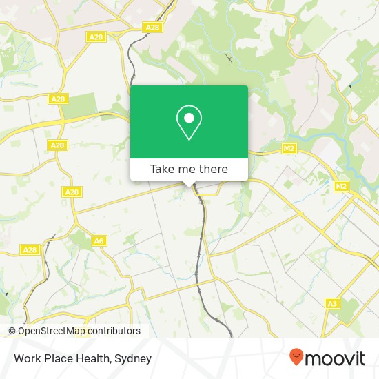 Work Place Health map