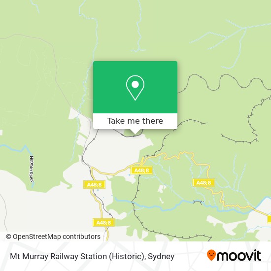 Mt Murray Railway Station (Historic) map